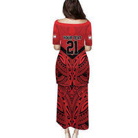 Tahiti Football Custom Puletasi Toa Aito Go Champions LT9 - Polynesian Pride