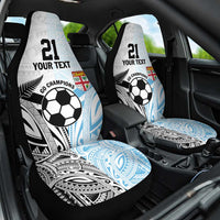 New Zealand-Fiji Football Custom Car Seat Cover Together Go Champions LT9 One Size Art - Polynesian Pride