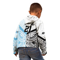 New Zealand-Fiji Football Custom Kid Hoodie Together Go Champions LT9 - Polynesian Pride