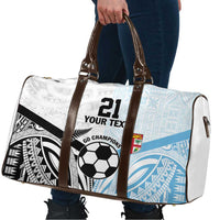 New Zealand-Fiji Football Custom Travel Bag Together Go Champions LT9 - Polynesian Pride