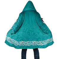 New Zealand Nurses Week Cloak Maori Kowhaiwhai Cyan Tribal