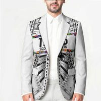 Independen Stet bilong Papua Niugini 1975 Blazer White Tribal Papua New Guinea Province Flag LT9 - Polynesian Pride