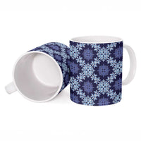 Palaka Hawaiian Quilt Seamless Pattern Ceramic Mug LT9 - Polynesian Pride