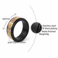 Squares Puakenikeni and Kalo Spinner Ring Pink Palaka Hawaiian Quilt Pattern - Polynesian Pride