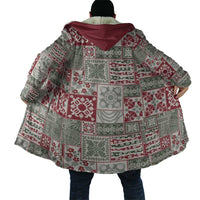 Mele Kalikimaka Hawaii Christmas Cloak Aloha Spirit with Hawaiian Quilt Pattern - Polynesian Pride