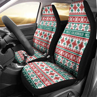 Mele Kalikimaka Hawaii Christmas Car Seat Cover Hawaiian Quilt Pattern Style LT9 - Polynesian Pride