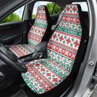 Mele Kalikimaka Hawaii Christmas Car Seat Cover Hawaiian Quilt Pattern Style LT9 - Polynesian Pride