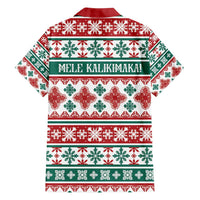 Mele Kalikimaka Hawaii Christmas Family Matching Summer Maxi Dress and Hawaiian Shirt Hawaiian Quilt Pattern Style LT9 - Polynesian Pride