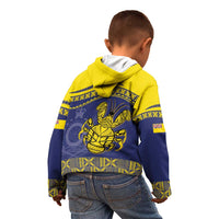 Niue Coconut Crab Kid Hoodie Rock of Polynesia LT9 - Polynesian Pride