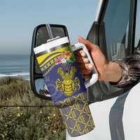 Niue Coconut Crab Tumbler With Handle Rock of Polynesia