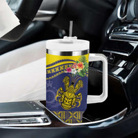 Niue Coconut Crab Tumbler With Handle Rock of Polynesia