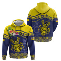 Niue Coconut Crab Zip Hoodie Rock of Polynesia LT9 - Polynesian Pride