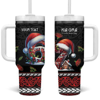 Aotearoa Six Seven Personalized Tumbler With Handle New Zealand Funny Christmas - Polynesian Pride