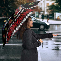 Aotearoa Six Seven Personalized Umbrella New Zealand Funny Christmas - Polynesian Pride
