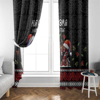 Aotearoa Six Seven Personalized Window Curtain New Zealand Funny Christmas - Polynesian Pride