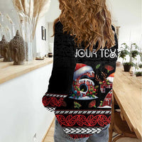 Aotearoa Six Seven Personalized Women Casual Shirt New Zealand Funny Christmas - Polynesian Pride
