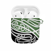 Green Fern New Zealand Kowhai Ngutukak AirPods Case - Polynesian Pride