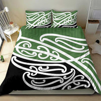 Green Fern New Zealand Kowhai Ngutukak Bedding Set - Polynesian Pride