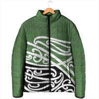 Green Fern New Zealand Kowhai Ngutukak Padded Jacket - Polynesian Pride