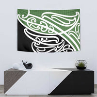 Green Fern New Zealand Kowhai Ngutukak Tapestry - Polynesian Pride