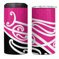 All Pink New Zealand Kowhai Ngutukak 4 in 1 Can Cooler Tumbler - Polynesian Pride