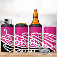 All Pink New Zealand Kowhai Ngutukak 4 in 1 Can Cooler Tumbler - Polynesian Pride