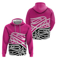 All Pink New Zealand Kowhai Ngutukak Hoodie - Polynesian Pride