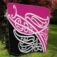 All Pink New Zealand Kowhai Ngutukak Quilt - Polynesian Pride