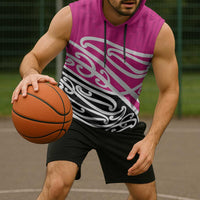 All Pink New Zealand Kowhai Ngutukak Sleeveless Hoodie - Polynesian Pride