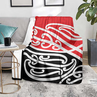 All Red New Zealand Kowhai Ngutukak Blanket - Polynesian Pride