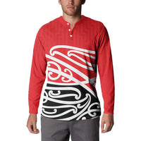 All Red New Zealand Kowhai Ngutukak Button Sweatshirt - Polynesian Pride