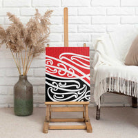 All Red New Zealand Kowhai Ngutukak Canvas Wall Art - Polynesian Pride