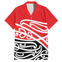 All Red New Zealand Kowhai Ngutukak Family Matching Off Shoulder Short Dress and Hawaiian Shirt - Polynesian Pride