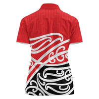 All Red New Zealand Kowhai Ngutukak Women Polo Shirt - Polynesian Pride