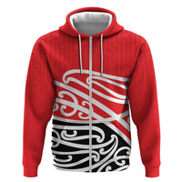 All Red New Zealand Kowhai Ngutukak Zip Hoodie - Polynesian Pride