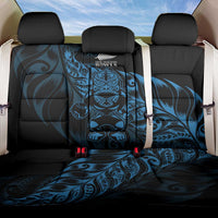 New Zealand Lawn Bowls Back Car Seat Cover Blue Maori Warrior Tribal Silver Fern LT9 One Size Blue - Polynesian Pride