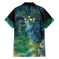 New Zealand Matariki Waipuna-a-rangi Family Matching Short Sleeve Bodycon Dress and Hawaiian Shirt He Roimata o Rangi LT9 - Polynesian Pride