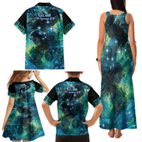 New Zealand Matariki Waiti Family Matching Tank Maxi Dress and Hawaiian Shirt The Beginnings Of Life LT9 - Polynesian Pride