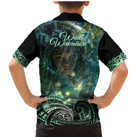 New Zealand Matariki Waiti Family Matching Mermaid Dress and Hawaiian Shirt Waimori and The Origin Of Life LT9 - Polynesian Pride