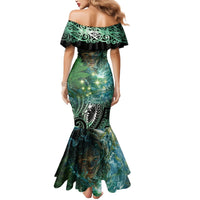 New Zealand Matariki Waiti Mermaid Dress Waimori and The Origin Of Life LT9 - Polynesian Pride