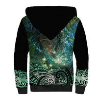 New Zealand Matariki Waiti Sherpa Hoodie Waimori and The Origin Of Life LT9 - Polynesian Pride