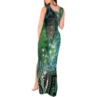 New Zealand Matariki Waiti Tank Maxi Dress Waimori and The Origin Of Life LT9 - Polynesian Pride