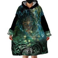New Zealand Matariki Waiti Wearable Blanket Hoodie Waimori and The Origin Of Life LT9 - Polynesian Pride