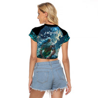 New Zealand Matariki Ururangi Raglan Cropped T Shirt The Murmur Of The Wind