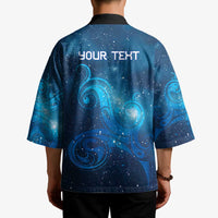 New Zealand Nurses RN Personalised Kimono Galaxy Stethoscope Maori Motif