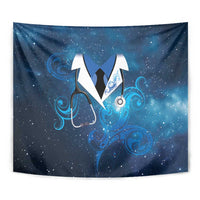 New Zealand Nurses RN Tapestry Galaxy Stethoscope Maori Motif