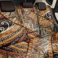 Hawaiian Style Tapa Back Car Seat Cover Vintage Seamless Pattern LT9 - Polynesian Pride