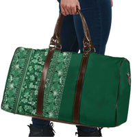 Hawaiian Tribal Elements Hibiscus Travel Bag Green Pattern - Polynesian Pride