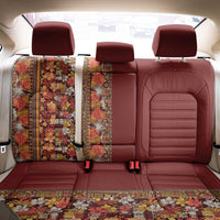Hawaiian Tribal Elements Hibiscus Back Car Seat Cover Red Pattern - Polynesian Pride