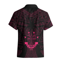 FSM Chuuk States Hawaiian Shirt Micronesia Vintage Polynesian Tribal Pink Version LT9 - Polynesian Pride
